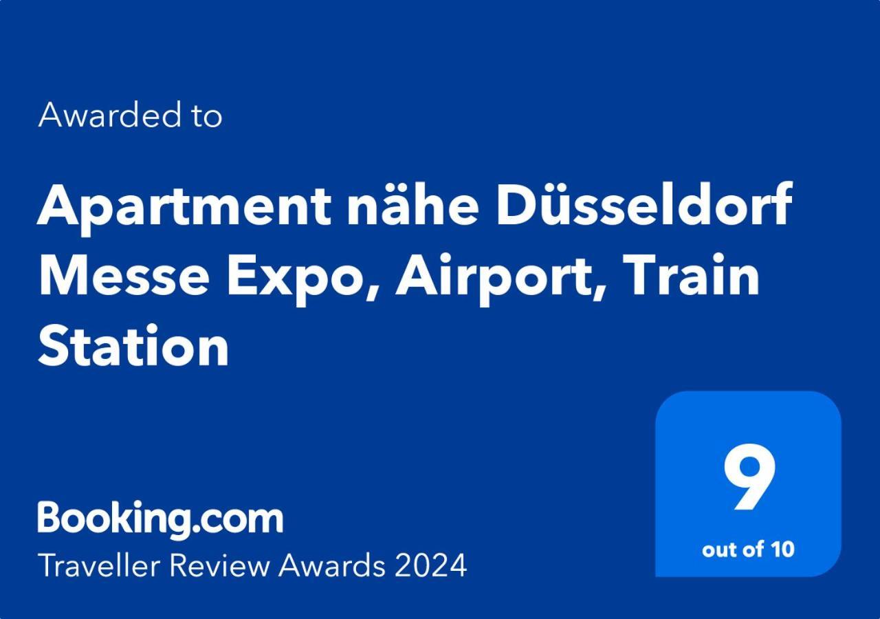 Naehe Duesseldorf Messe Expo, Airport, Train Station Apartment *
